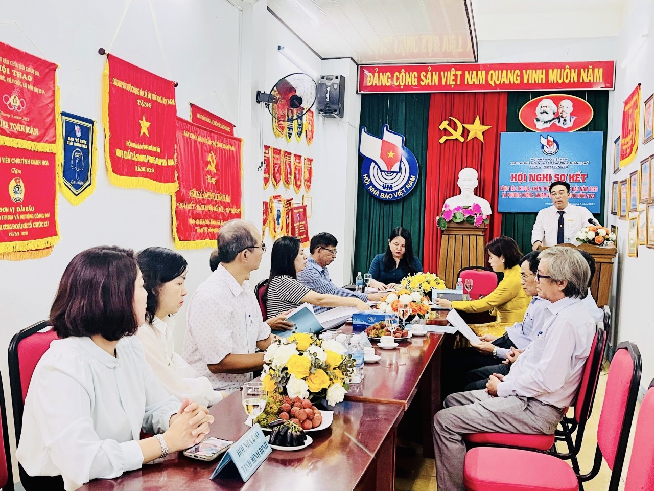 Hội Nhà báo các tỉnh, thành phố Trung - Nam Trung Bộ sơ kết hoạt động 6 tháng đầu năm 2023
