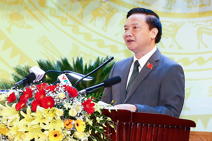 Ông Nguyễn Khắc Định tiếp tục được tín nhiệm bầu giữ chức vụ Bí thư Tỉnh ủy Khánh Hòa nhiệm kỳ 2020-2025