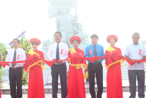 Khánh thành Khu tưởng niệm chiến sĩ Gạc Ma
