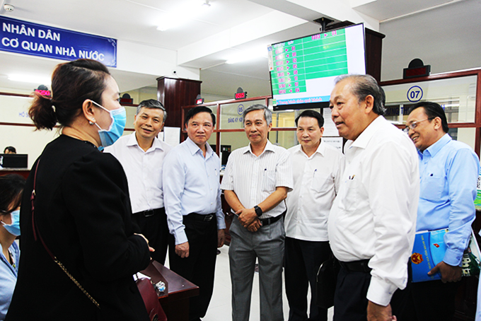Phó Thủ tướng Thường trực Trương Hòa Bình: Khánh Hòa cần tiếp tục phát huy kết quả cải cách hành chính