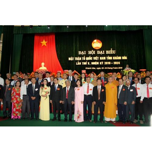 Đại hội đại biểu Mặt trận Tổ quốc Việt Nam tỉnh Khánh Hòa khóa X: Ông Trần Ngọc Thanh tái đắc cử Chủ tịch Ủy ban Mặt trận Tổ quốc Việt Nam tỉnh