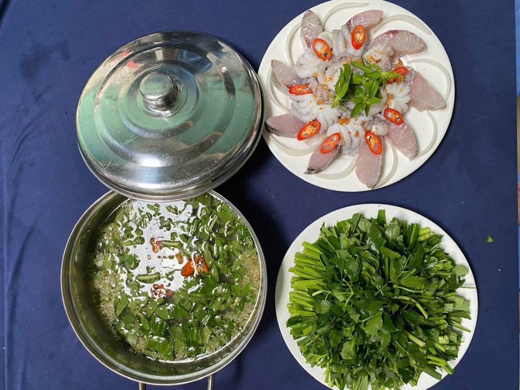 Nguyên liệu tươi ngon – Bí quyết làm nên hồn món canh