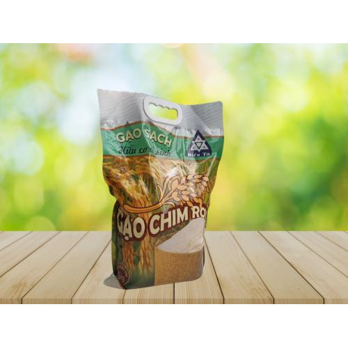 Gạo Sạch Hữu Cơ Điền Tín R21 Chim Rơi 5 Kg - Gạo Vi Sinh