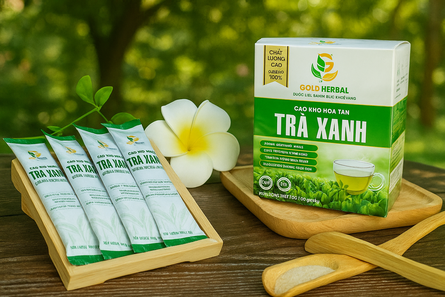 Cao trà xanh hòa tan là gì?