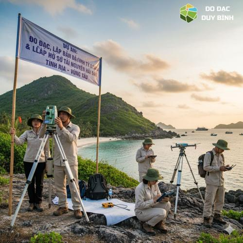 Bản Đồ Địa Hình 1:5.000 Và Hồ Sơ Tài Nguyên Hải Đảo Tại Bà Rịa – Vũng Tàu: Dự Án Của Đo Đạc Duy Bình