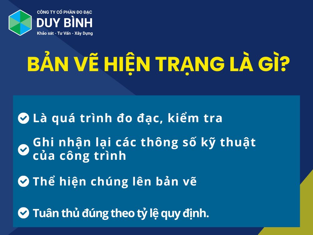 Bản vẽ hiện trạng là gì và dùng để làm gì?