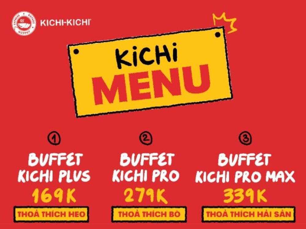 Buffet 169k - 279k - 339k