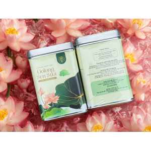 Trà Oolong Sen Sữa Hộp 10 Gói x 15 gr