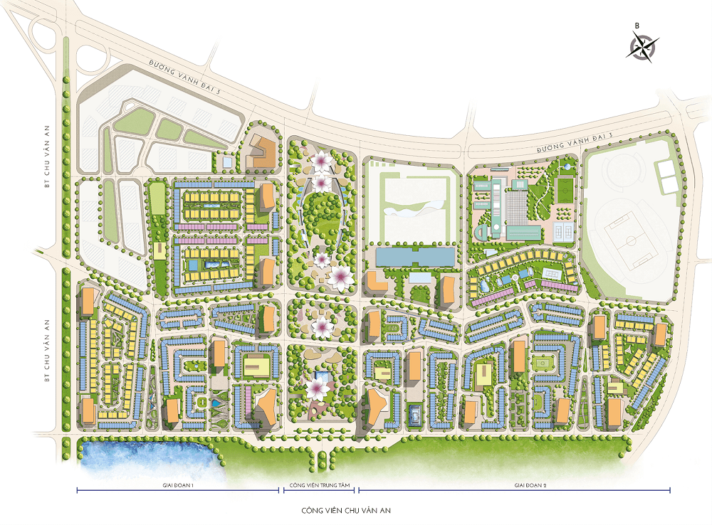 Quy mô dự án The Manor Central Park Hà Nội