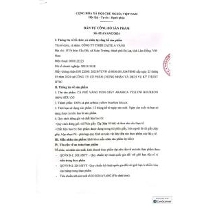 TCB CÀ PHÊ VÀNG PHIN GIẤY A RABICA YELLO