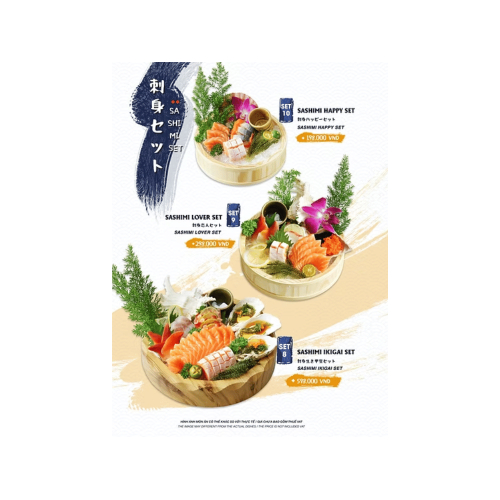 Món ăn nổi bật nên thử tại Ikigai Sushi