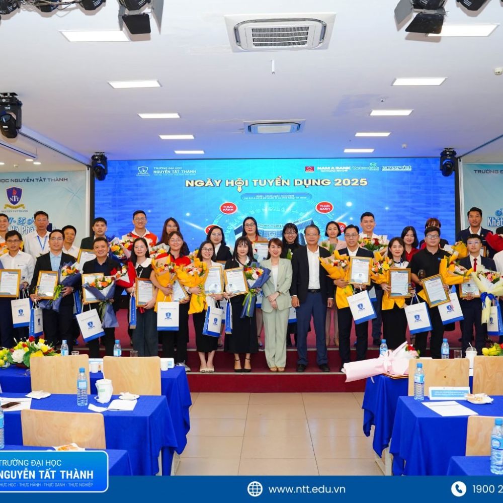 Ngày Hội Tuyển Dụng Tháng 8/2025 – Trường Đại Học Nguyễn Tất Thành: Gắn Kết Doanh Nghiệp, Mở Lối Tương Lai Cho Sinh Viên