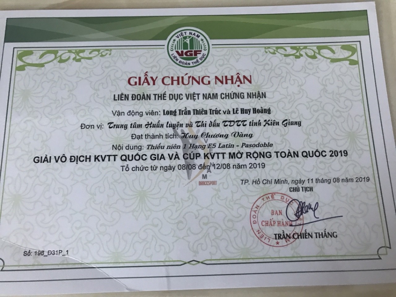 Chứng nhận