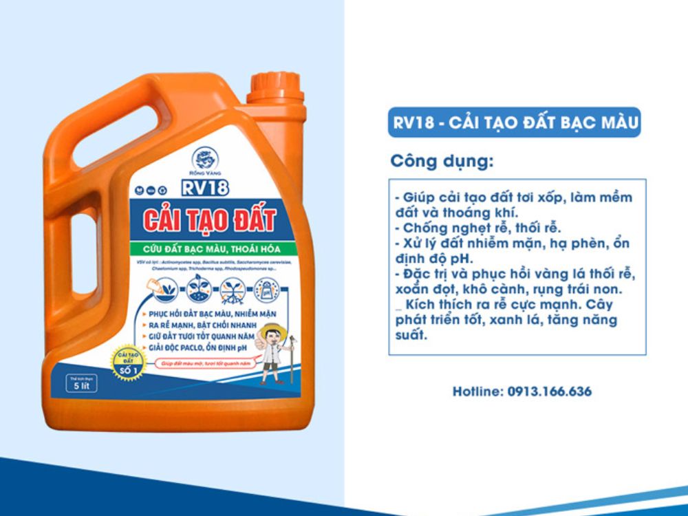 Dinh dưỡng - Cải tạo đất