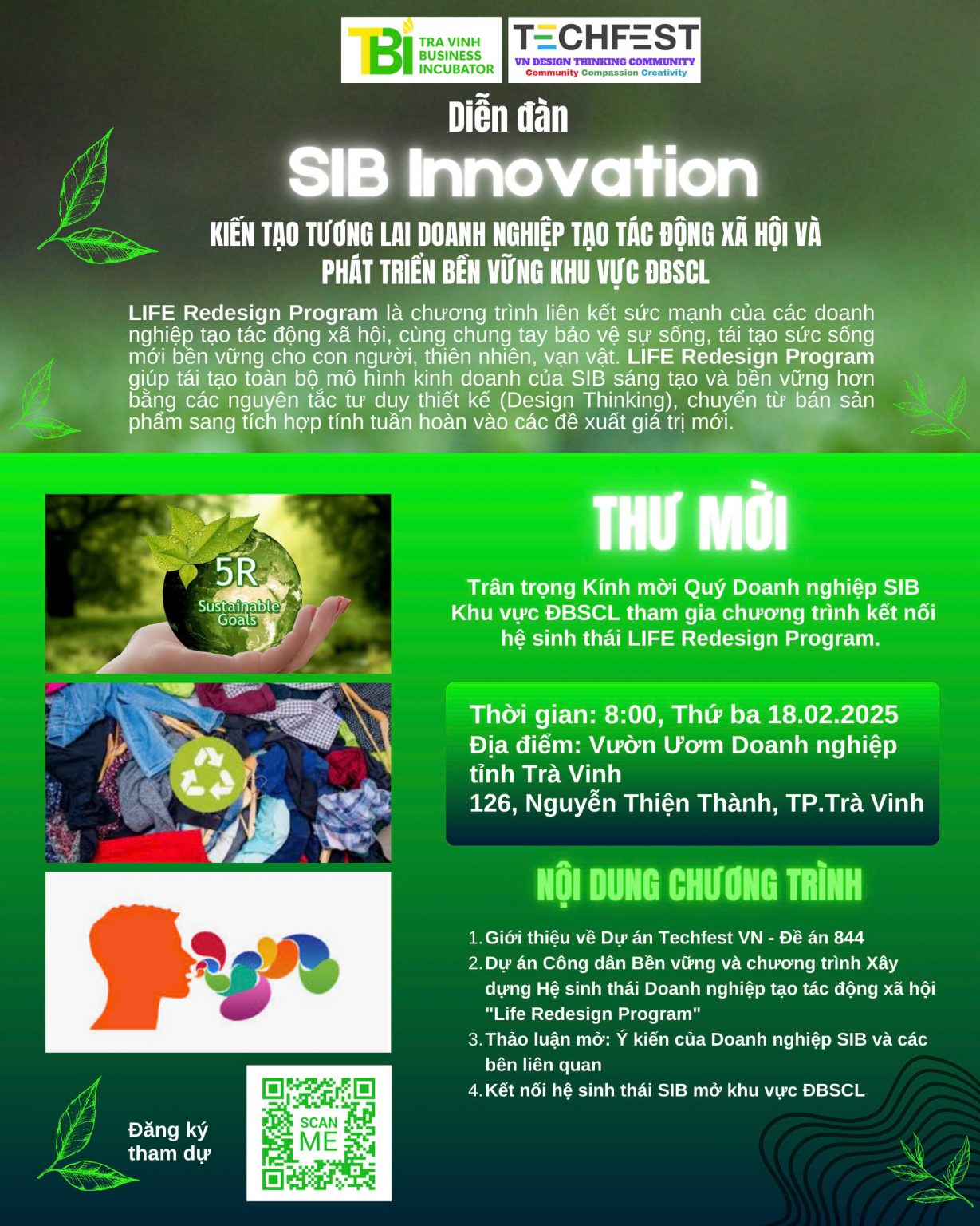 Mục tiêu của LIFE Re-design Program