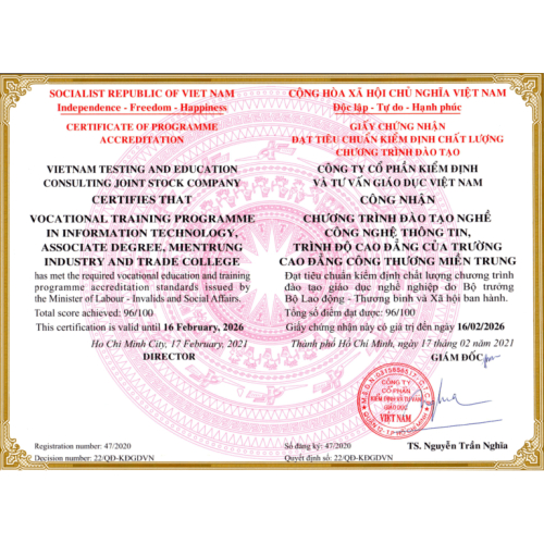 Thành tựu đạt được