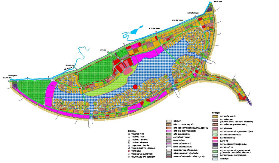 Quy mô dự án Vinhomes Green Paradise Cần Giờ
