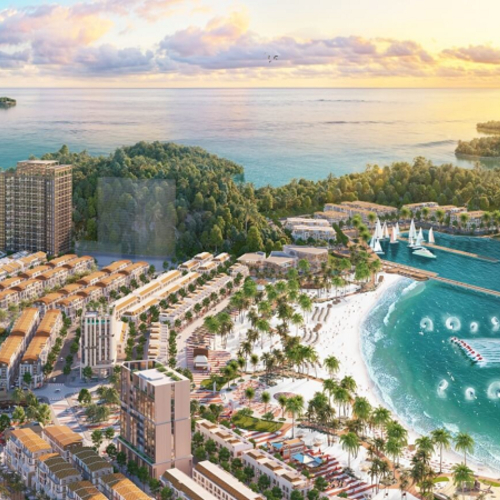 Dựa Án: Nhà phố Thương Mại Xanh Boutique Tại Xanh Island Cát Bà