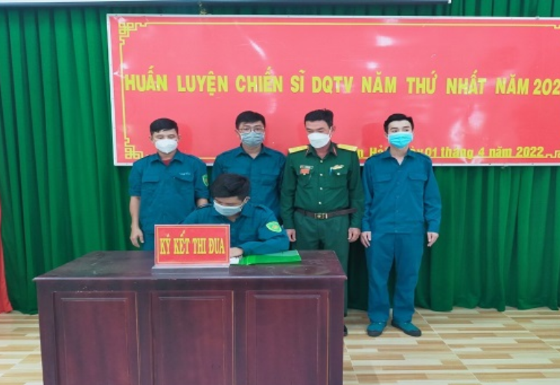 Buổi khai giản Lấp huấn luyện