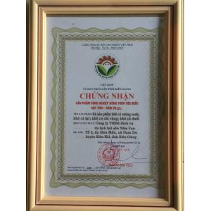 Chứng nhận OCOP khô cá xương xanh