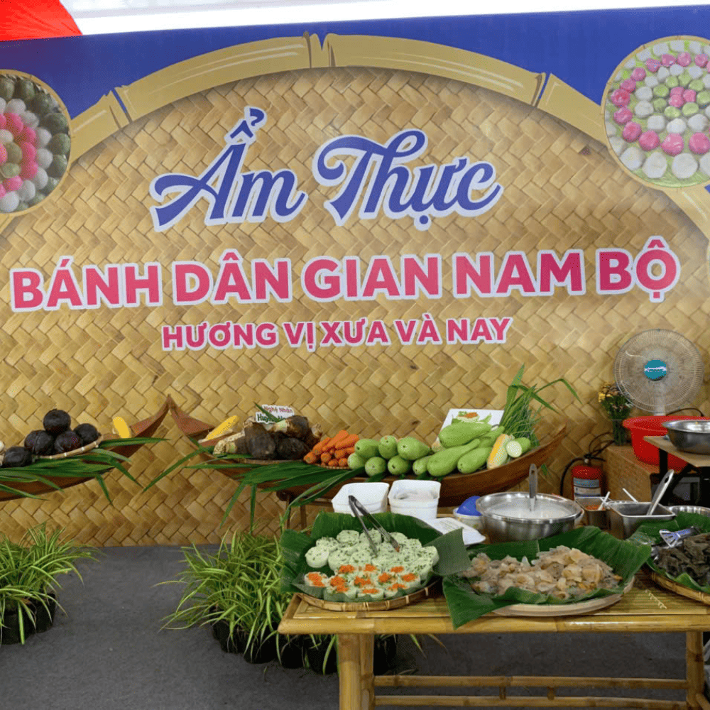 Tinh Hoa Bánh Dân Gian Nam Bộ Lan Tỏa Tại Triển Lãm “Hành Trình Khát Vọng Phát Triển