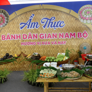 Tinh Hoa Bánh Dân Gian Nam Bộ Lan Tỏa Tại Triển Lãm “Hành Trình Khát Vọng Phát Triển
