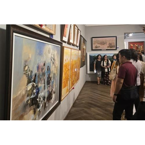 420 tác phẩm của 361 tác giả triển lãm Mỹ thuật