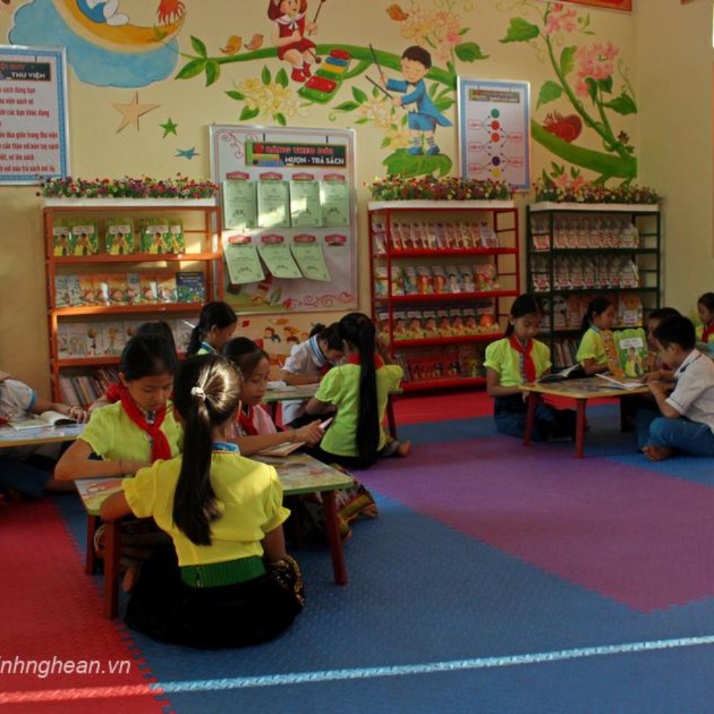 Mô Hình "Thư Viện Thân Thiện" Xây Dựng Thói Quen Đọc Sách Cho Học Sinh Vùng Cao Tương Dương