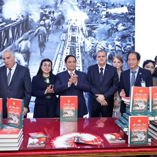 Thủ Tướng Dự Lễ Ra Mắt Cuốn Sách Điện Biên Phủ Của Đại Tướng Võ Nguyên Giáp Bằng Tiếng Arab