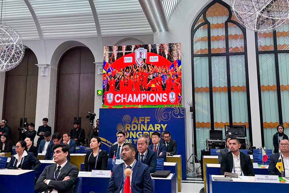 Đoàn đại biểu VFF tham dự Đại hội thường niên Liên đoàn bóng đá Đông Nam Á 2025