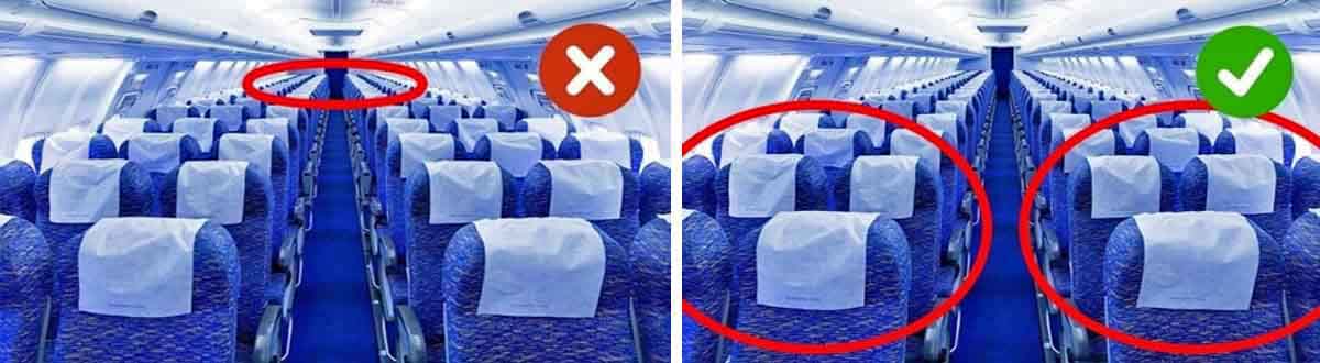 Đừng chọn ghế ngồi phía cuối khi đang bị ốm