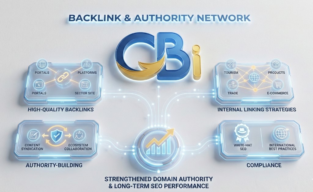 e) Backlink & Authority Network