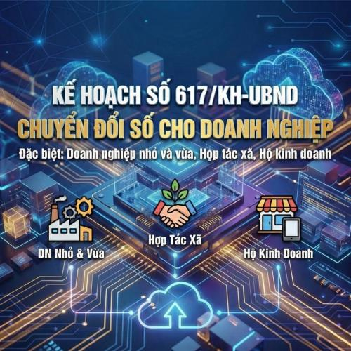 617/KH-UBND Tỉnh Đồng Tháp - Chuyển Đổi Số Cho SME