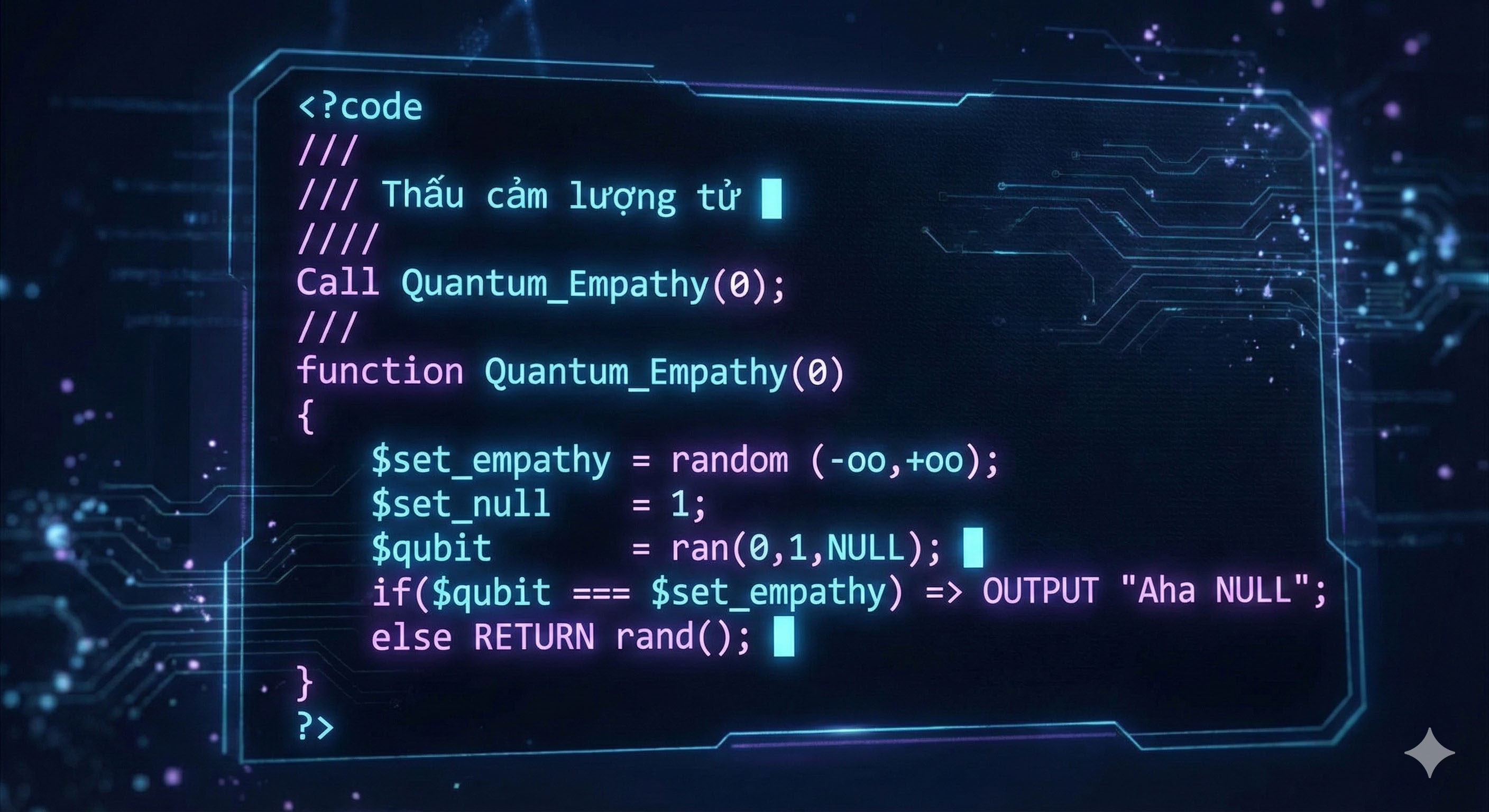 Mã code lập trình cho hệ thống thấu cảm: