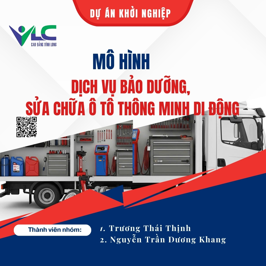 Dự Án: Mô Hình Dịch Vụ Bảo Dưỡng Sửa Chữa Ô Tô Thông Minh Di Động