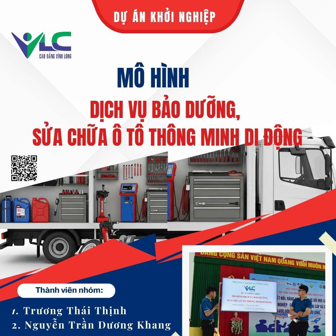 Dự Án: Mô Hình Dịch Vụ Bảo Dưỡng Sửa Chữa Ô Tô Thông Minh Di Động