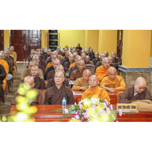 LỄ BẾ GIẢNG KHÓA BỒI DƯỠNG TRỤ TRÌ LẦN THỨ 28