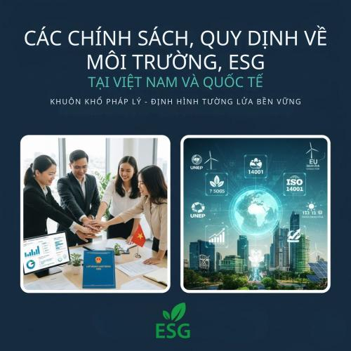 Các Chính Sách, Quy Định Về Môi Trường, ESG Tại Việt Nam Và Quốc Tế