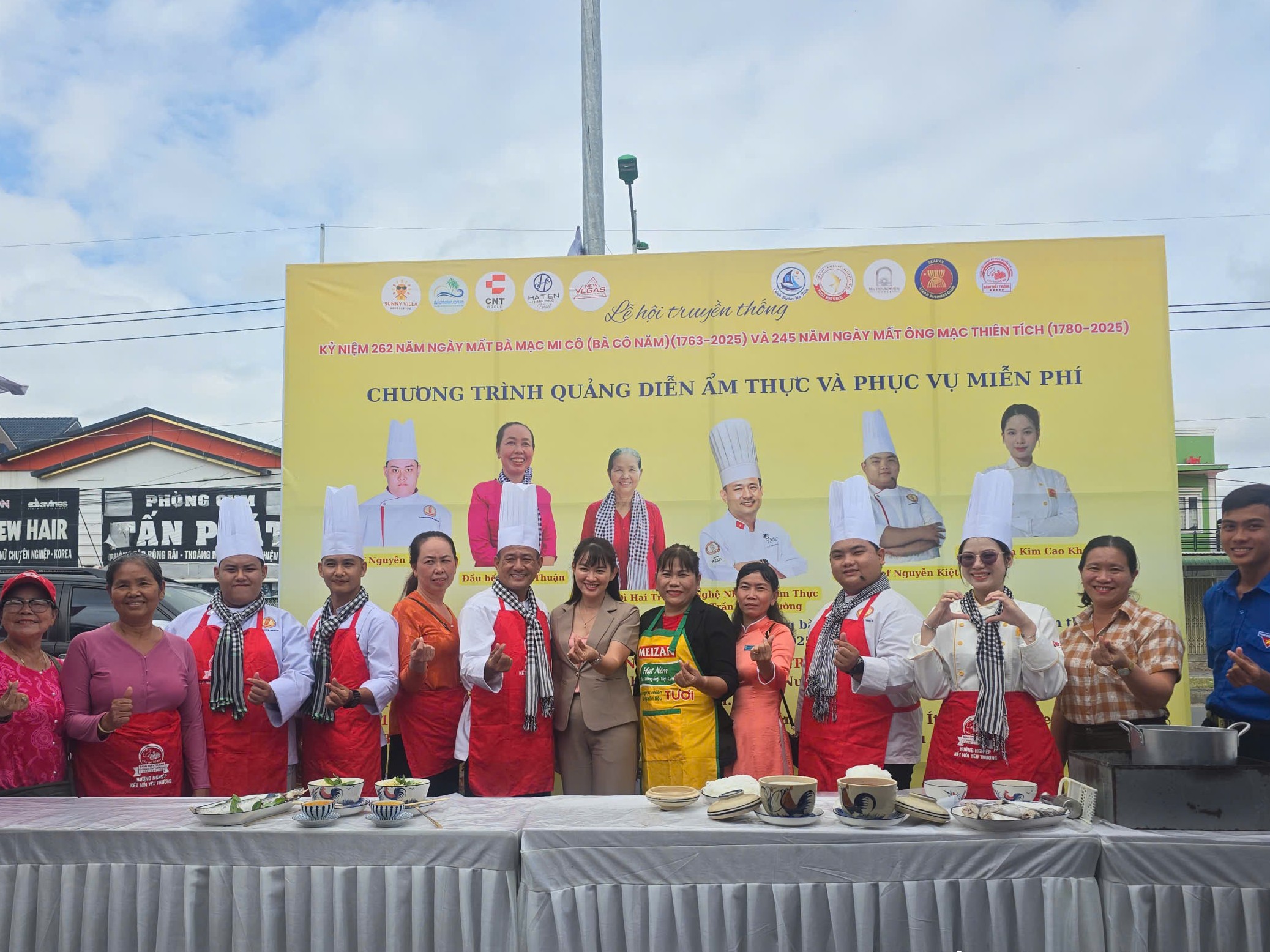 Hiệp hội Đầu bếp góp sức tạo nên sự kiện đầy sắc màu