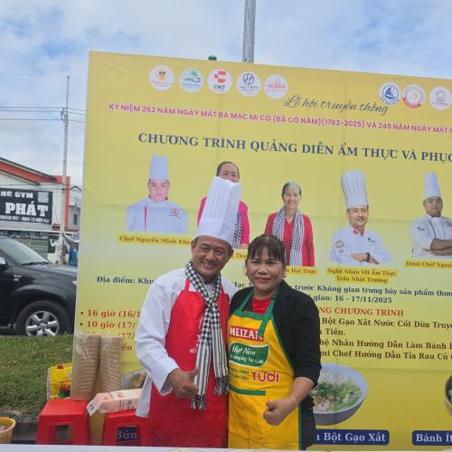 Sôi Nổi Chương Trình Quảng Diễn Ẩm Thực Và Phục Vụ Miễn Phí Tại Hà Tiên