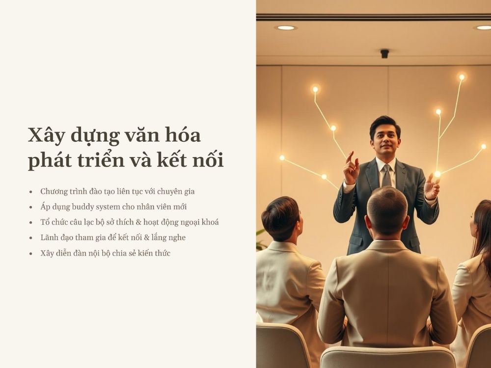 5. Xây dựng văn hóa phát triển và kết nối