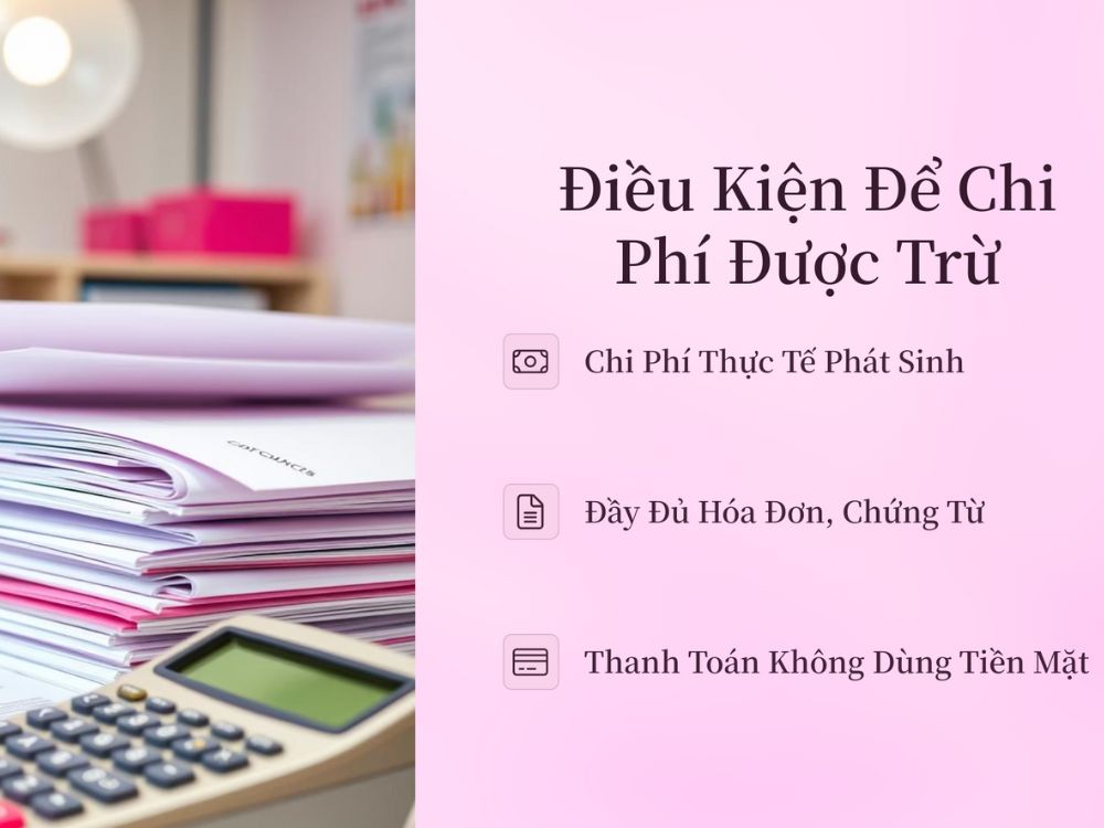1. Chi phí được trừ khi tính thuế TNDN là gì?