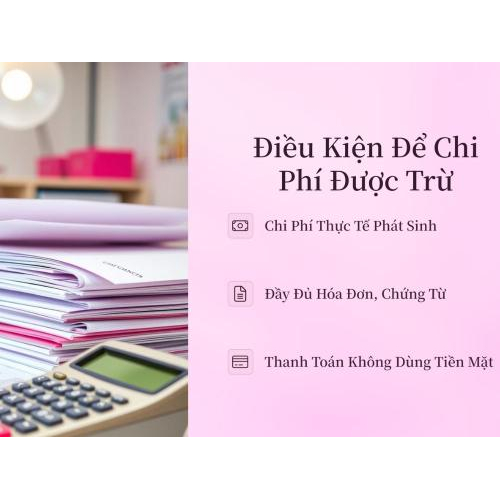 1. Chi phí được trừ khi tính thuế TNDN là gì?