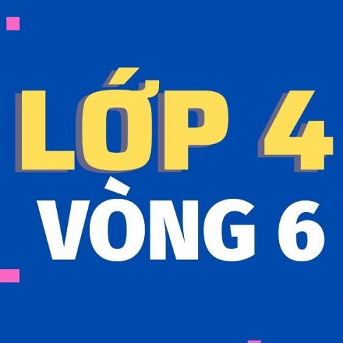 (Giáo dục phổ thông) [2022-2023] Violympic Toán tiếng Việt trên mạng Lớp 4-Vòng 6