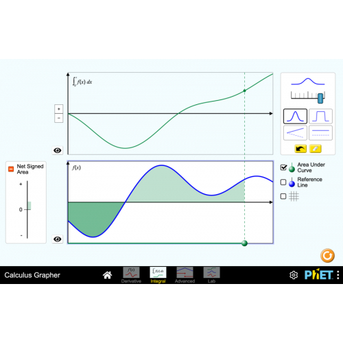 (Mô phỏng) Toán học: Calculus Grapher (Đồ thị giải tích)