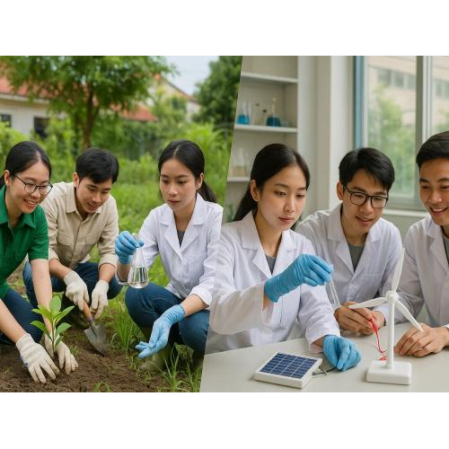 II. Trải nghiệm học tập kết hợp thực hành – Từ lý thuyết đến hành động xanh