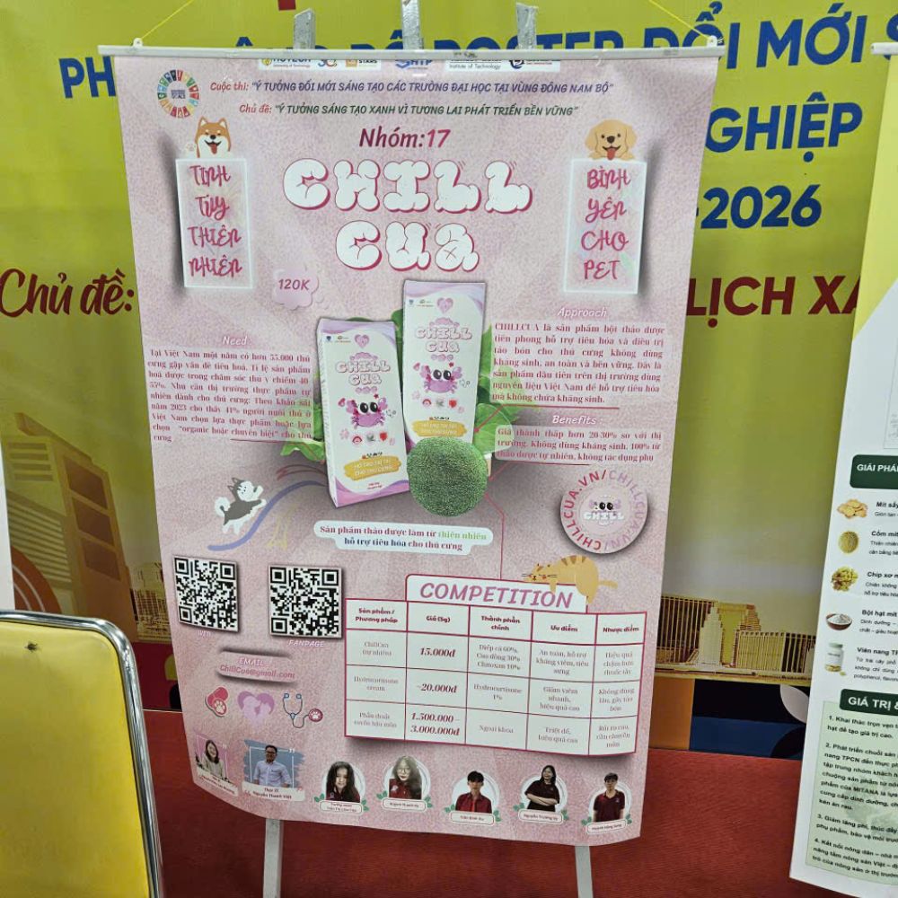 Dự Án Khởi Nghiệp: CHILLCUA – Tinh Túy Thiên Nhiên, Bình Yên Cho Pet