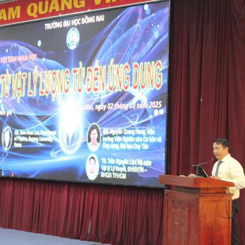 Trường Đại Học Đồng Nai Tổ Chức Tọa Đàm Khoa Học Với Chủ Đề