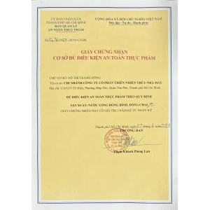 Chứng nhận chất lượng
