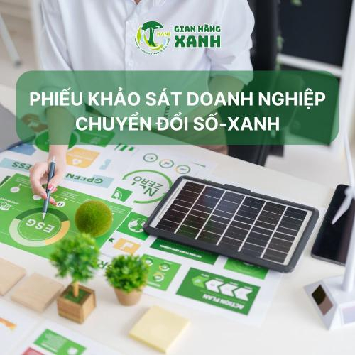 Khảo Sát Doanh Nghiệp Trong Quá Trình Chuyển Đổi Xanh - Số